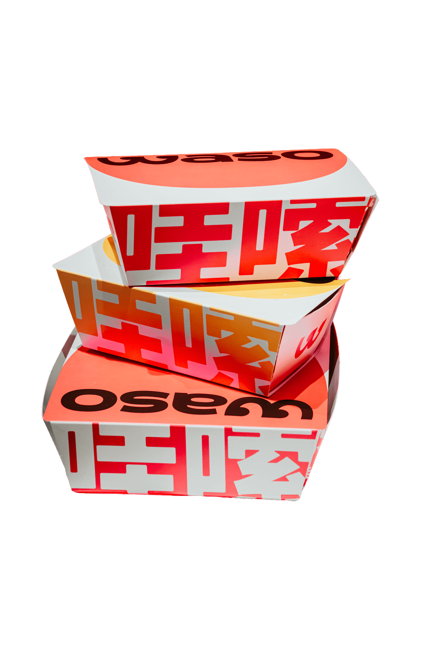 Box take-away waso in caduta