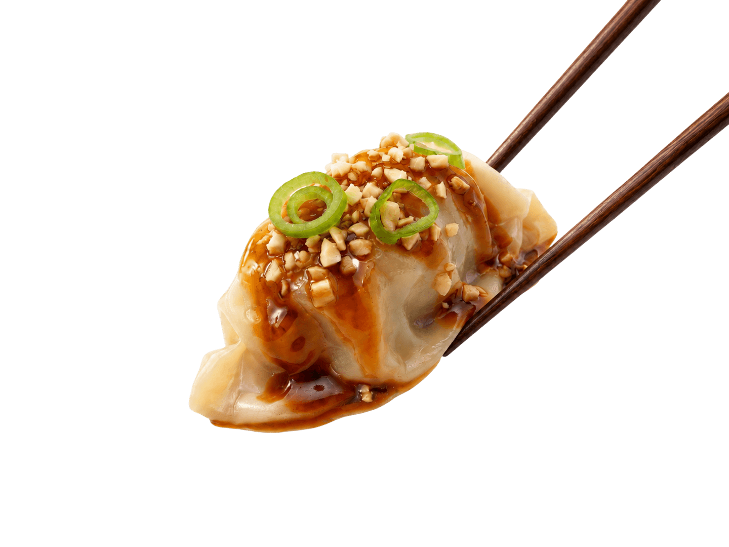 Gyoza waso con bacchette