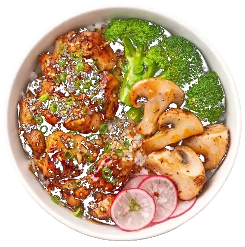 Chicken Karaage Donburi Bowl