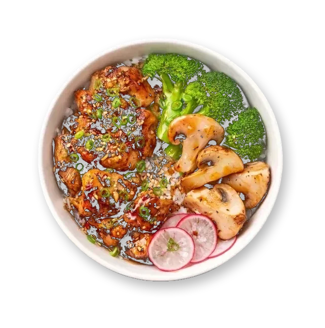 Chicken Karaage Donburi Bowl
