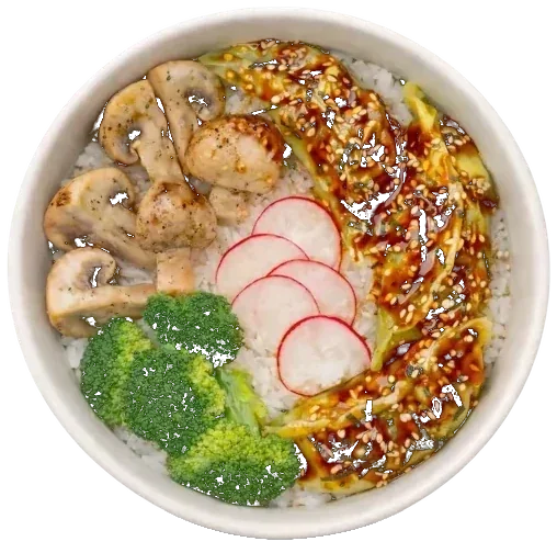 Ravioli Donburi Bowl
