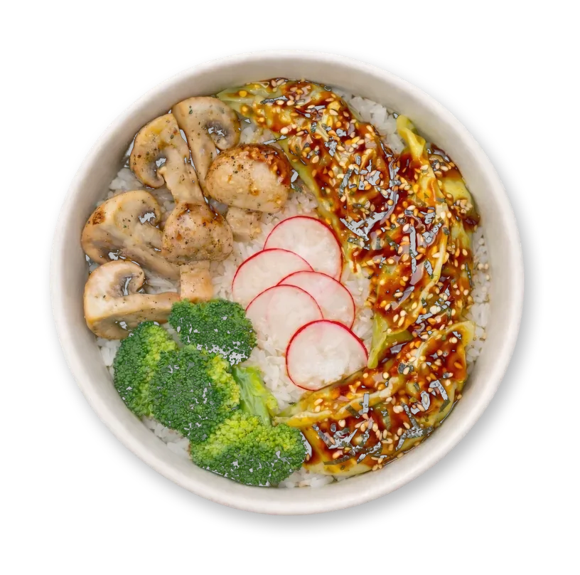 Ravioli Donburi Bowl